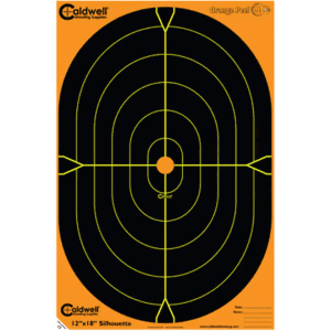 Caldwell Orange Peel Oval Target 18" (5 Pack)