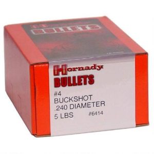 Hornady #4 Buckshot .250 Diameter