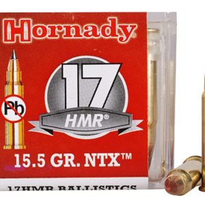 Hornady Ammunition Varmint Express 17 HMR 15.5Grn NTX (50 Pack)