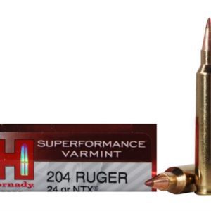 Hornady Ammunition Superformance Varmint 204 RUGER 24Grn NTX (20 Pack)