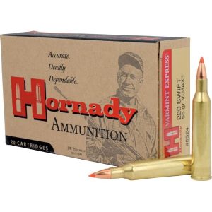 Hornady Ammunition Varmint Express 220 SWIFT 55Grn V-MAX (20 Pack)