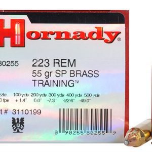 Hornady Ammunition Custom 223 REM 55Grn SP (50 Pack)