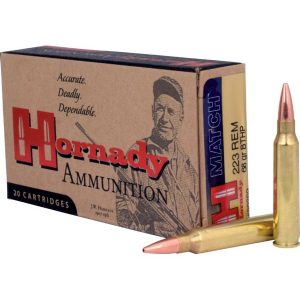 Hornady Ammunition 223 REM 68Grn BTHP (20 Pack)