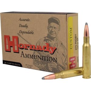Hornady Ammunition Custom 275 RIGBY 140Grn SP (20 Pack)