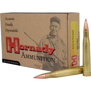 Hornady Ammunition Custom 300 H&H 180Grn Interbond (20 Pack)