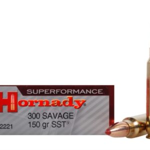 Hornady Ammunition Superformance 300 SAVAGE 150Grn SST (20 Pack)