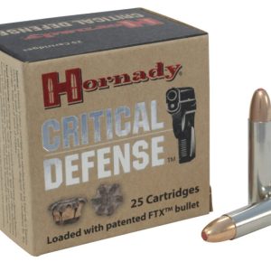 Hornady Ammunition Critical Defense 30 CARBINE 110Grn FTX (25 Pack)