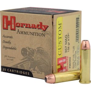 Hornady Ammunition Custom Pistol 357 MAG 158Grn XTP (25 Pack)