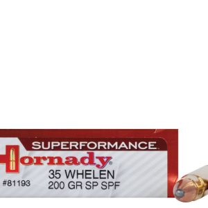 Hornady Ammunition Superformance 35 WHELEN 200Grn SP (20 Pack)