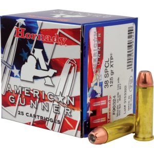 Hornady Ammunition American Gunner 38 SPL 125Grn XTP (25 Pack)