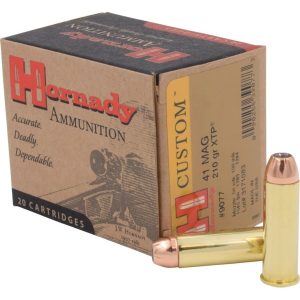 Hornady Ammunition Custom Pistol 41 REM MAG 210Grn XTP (20 Pack)