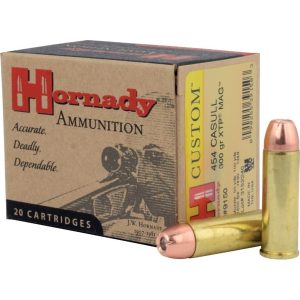 Hornady Ammunition Custom Pistol 454 CASULL 300Grn XTP MAG (20 Pack)
