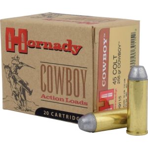 Hornady Ammunition Custom Pistol 45 COLT 255Grn COWBOY (20 Pack)