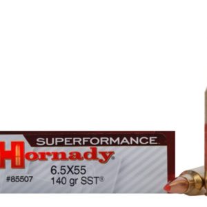 Hornady Ammunition Superformance 6.5x55 SE 140Grn SST (20 Pack)