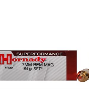 Hornady Ammunition Superformance 7mm REM MAG 154Grn SST (20 Pack)