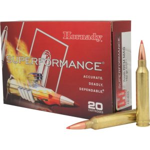 Hornady Ammunition Superformance 7mm REM MAG 162Grn SST (20 Pack)
